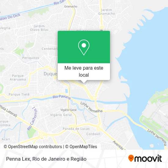 Penna Lex mapa