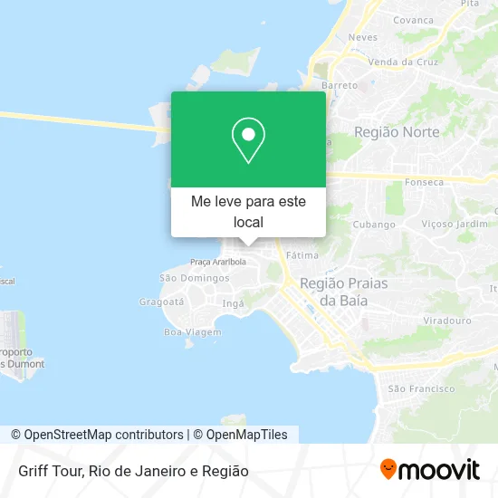 Griff Tour mapa