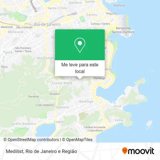 Medilist mapa