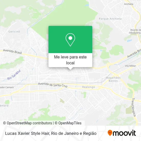 Lucas Xavier Style Hair mapa