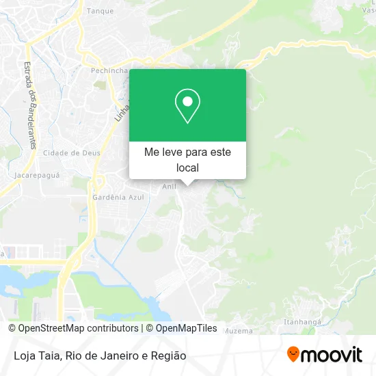 Loja Taia mapa