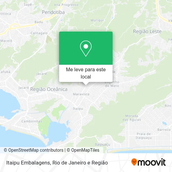 Itaipu Embalagens mapa