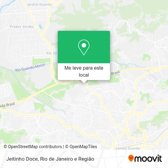 Jeitinho Doce mapa