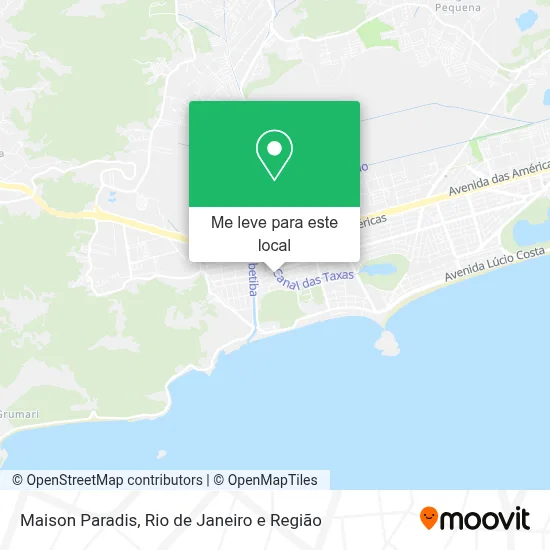 Maison Paradis mapa