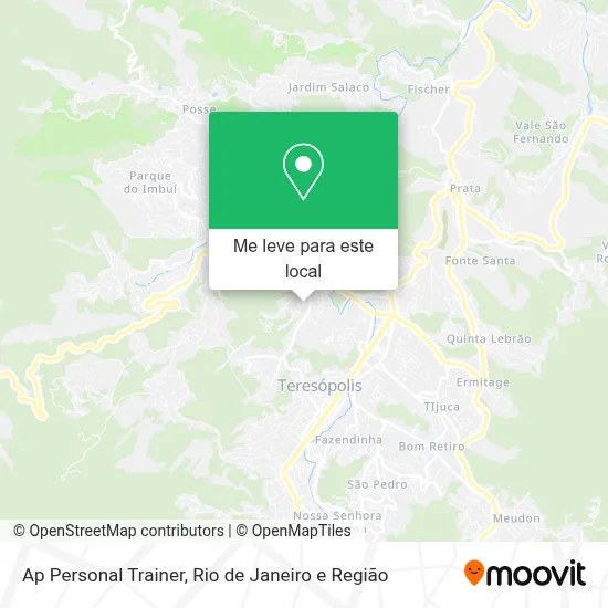 Ap Personal Trainer mapa