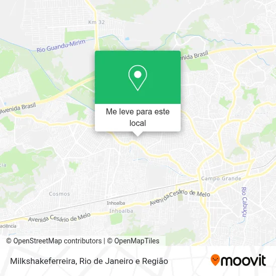 Milkshakeferreira mapa