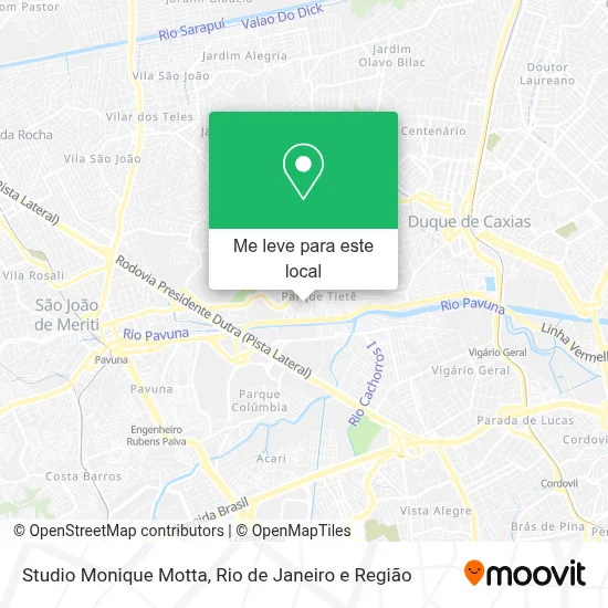 Studio Monique Motta mapa