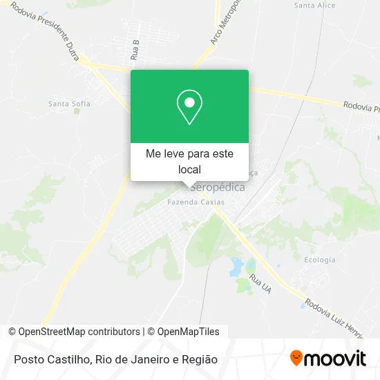 Posto Castilho mapa