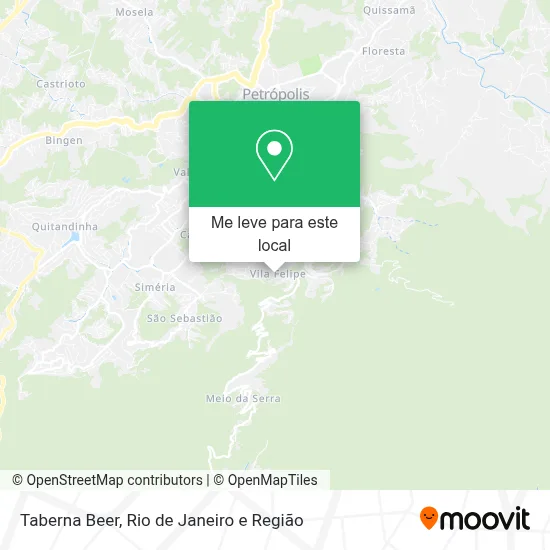 Taberna Beer mapa