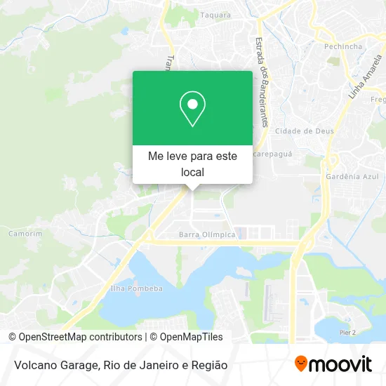 Volcano Garage mapa