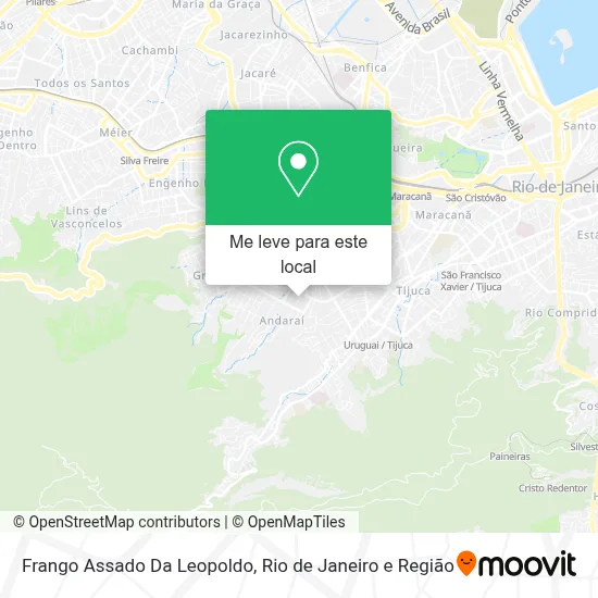 Frango Assado Da Leopoldo mapa
