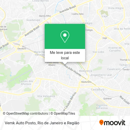 Vemk Auto Posto mapa