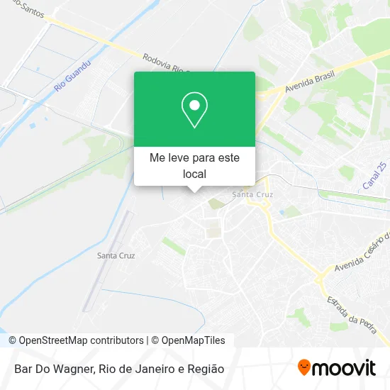 Bar Do Wagner mapa