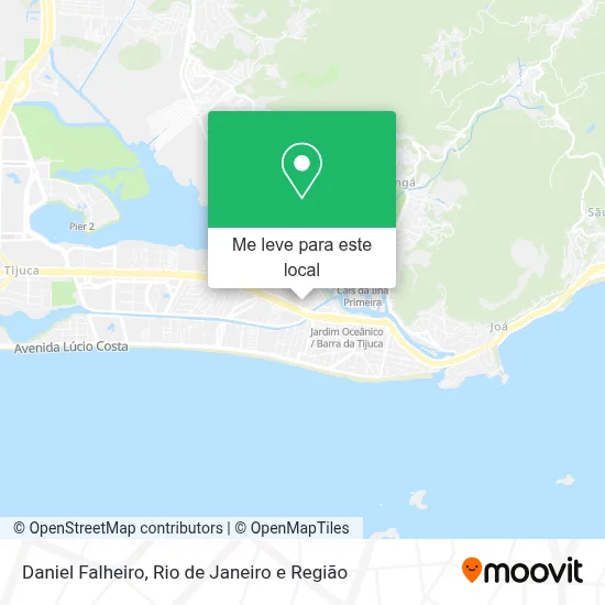 Daniel Falheiro mapa