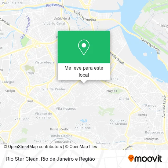 Rio Star Clean mapa