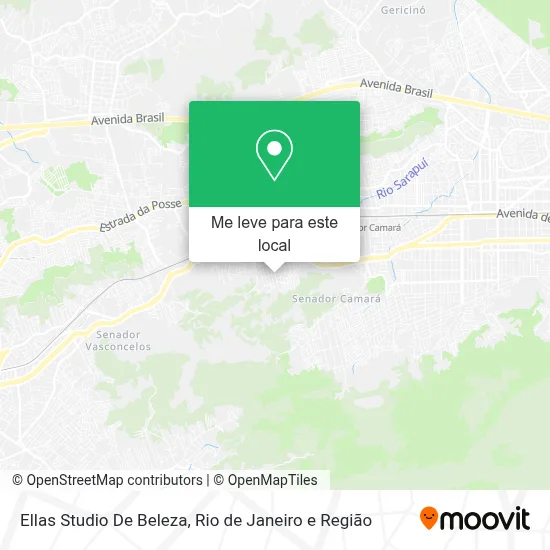 Ellas Studio De Beleza mapa