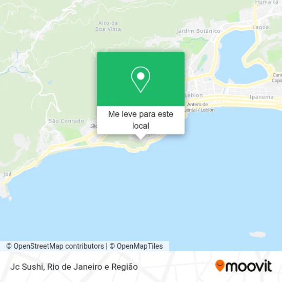 Jc Sushi mapa