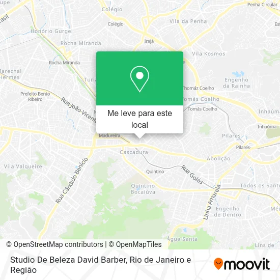 Studio De Beleza David Barber mapa