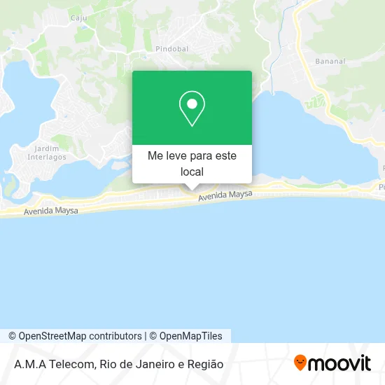 A.M.A Telecom mapa
