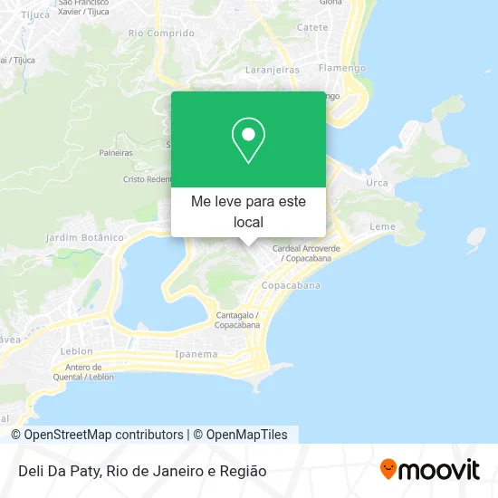 Deli Da Paty mapa