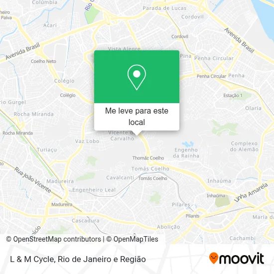 L & M Cycle mapa
