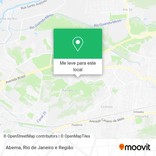 Abema mapa