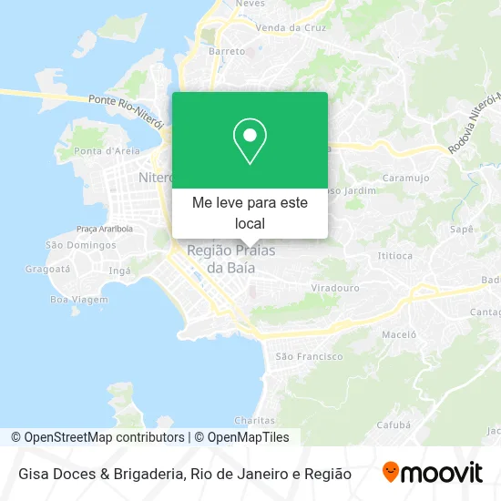Gisa Doces & Brigaderia mapa