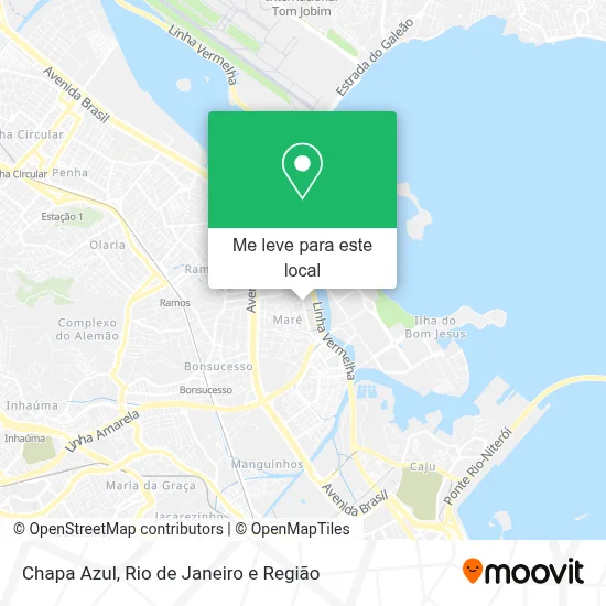 Chapa Azul mapa