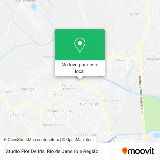 Studio Flor De Iris mapa
