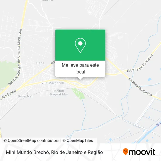 Mini Mundo Brechó mapa