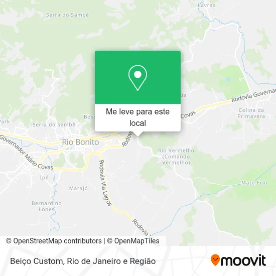 Beiço Custom mapa