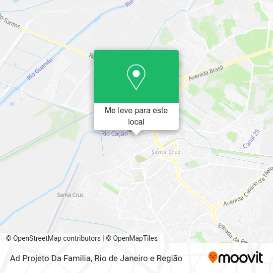 Ad Projeto Da Familia mapa