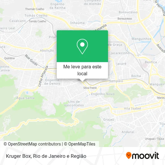 Kruger Box mapa