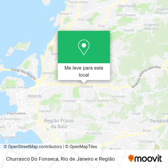 Churrasco Do Fonseca mapa