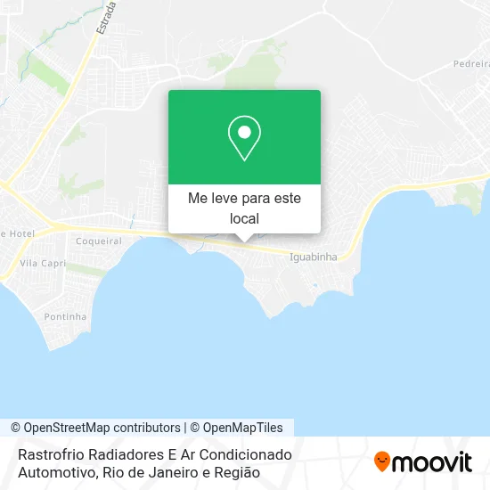 Rastrofrio Radiadores E Ar Condicionado Automotivo mapa