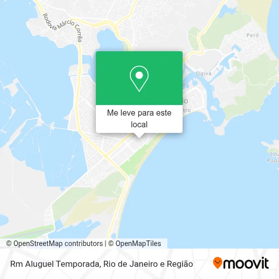 Rm Aluguel Temporada mapa