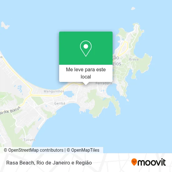 Rasa Beach mapa