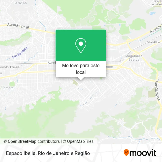Espaco Ibella mapa