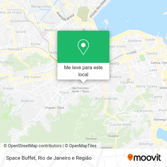 Space Buffet mapa
