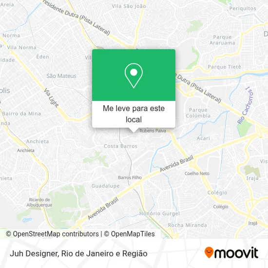Juh Designer mapa