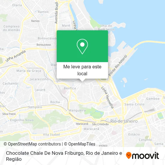 Chocolate Chale De Nova Friburgo mapa