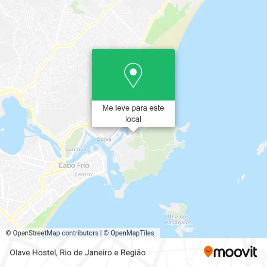 Olave Hostel mapa