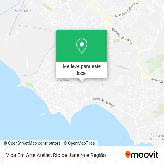Vida Em Arte Atelier mapa