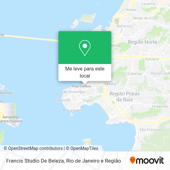 Francis Studio De Beleza mapa