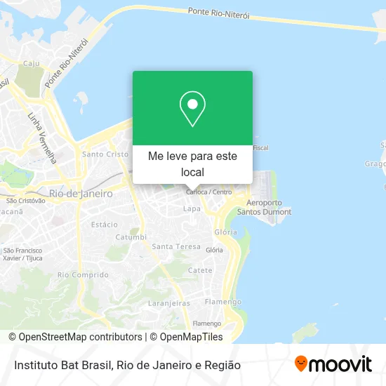 Instituto Bat Brasil mapa