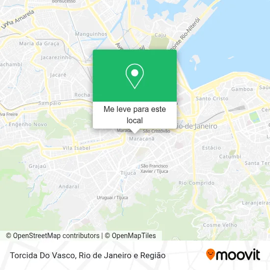 Torcida Do Vasco mapa