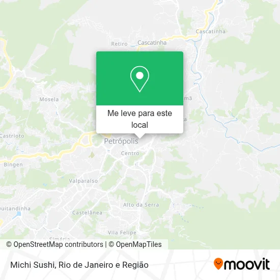 Michi Sushi mapa