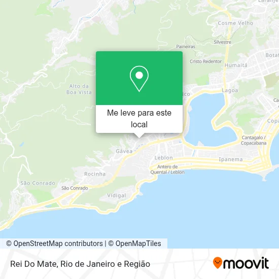 Rei Do Mate mapa