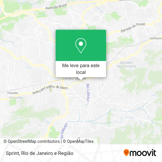 Sprint mapa