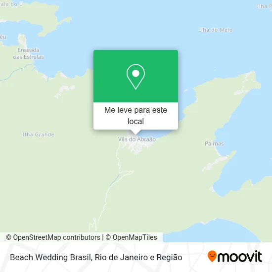 Beach Wedding Brasil mapa
